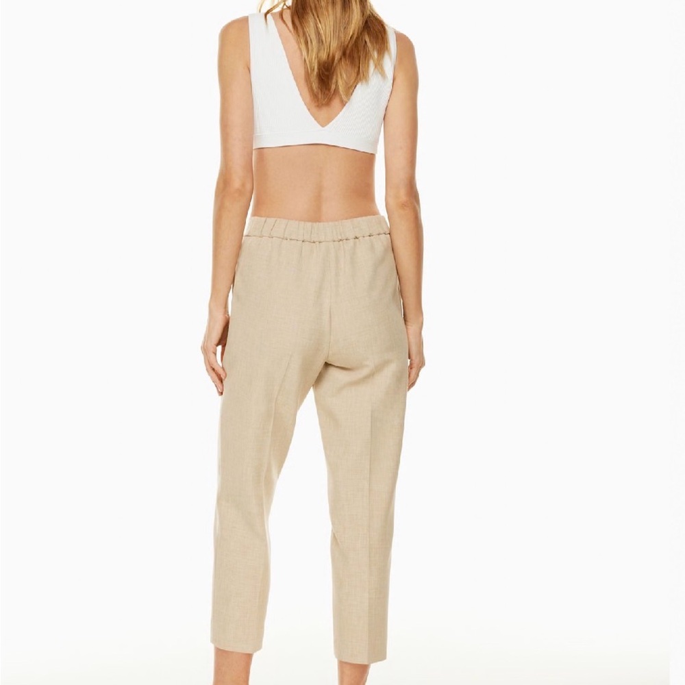 Aritzia Conan Cropped Pants in Heater Oat Beige size 4 W/tags